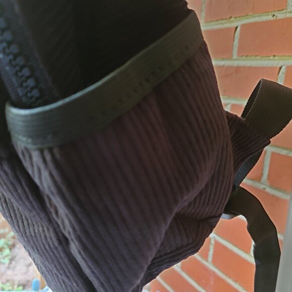 BNWT AIR JORDAN CORDUROY BACKPACK jet black (OS) - Picture 6 of 10